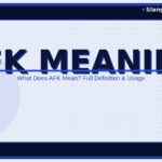 afk-meaning