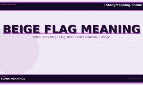 beige-flag-meaning