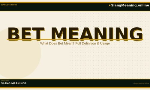 bet-meaning