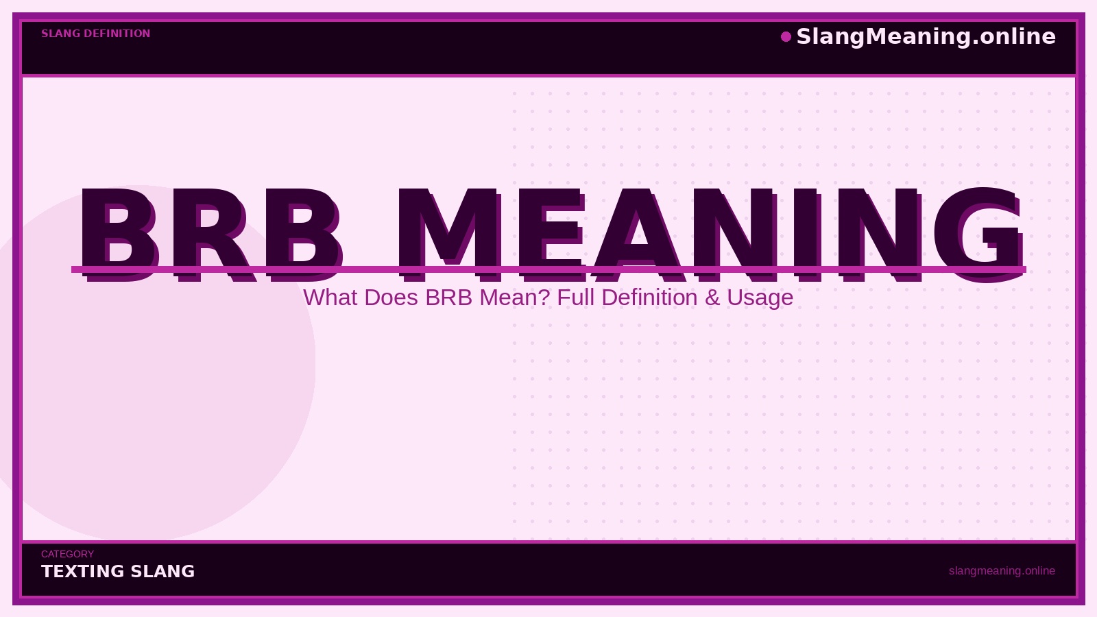 slangmeaning.online-brb-meaning brb-meaning