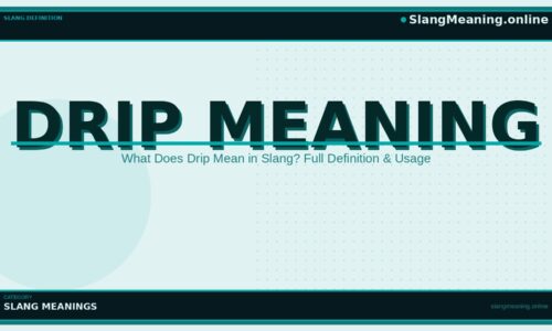 drip-meaning