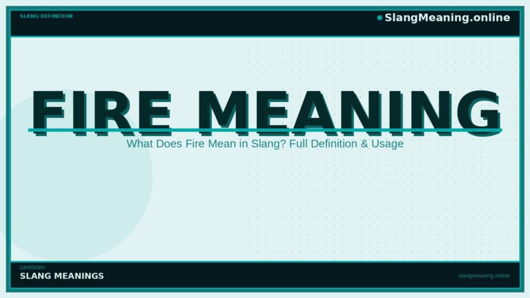fire-meaning
