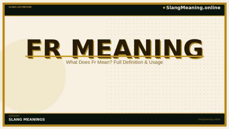 fr-meaning