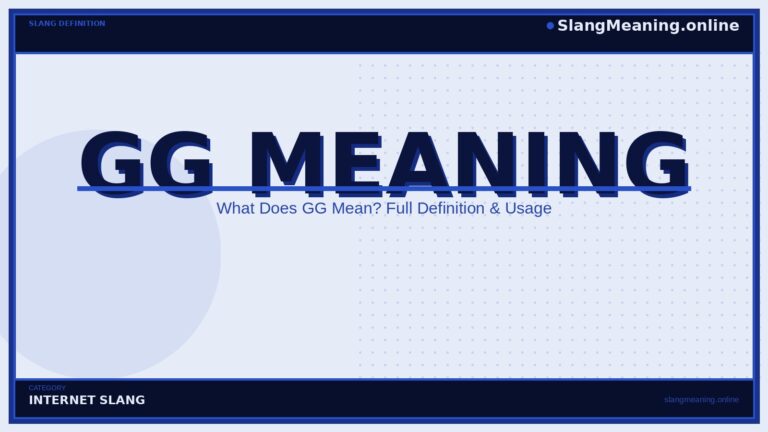 gg-meaning