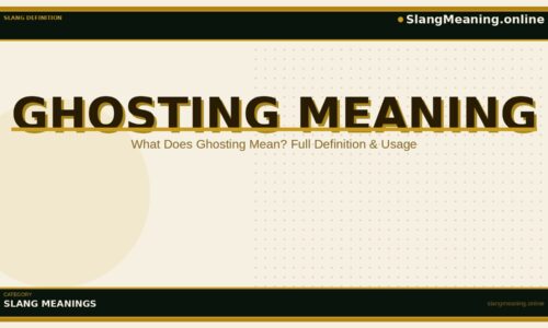 ghosting-meaning