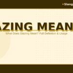 glazing meaning