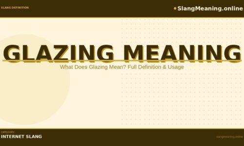 glazing meaning