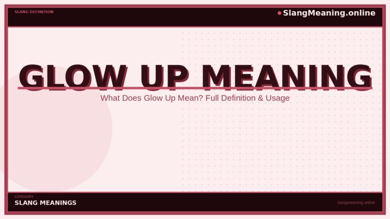glow-up-meaning