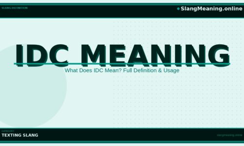 idc-meaning