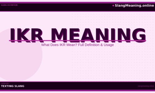 ikr-meaning