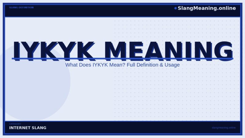 iykyk-meaning