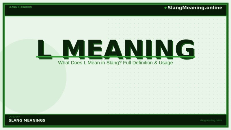 l-meaning
