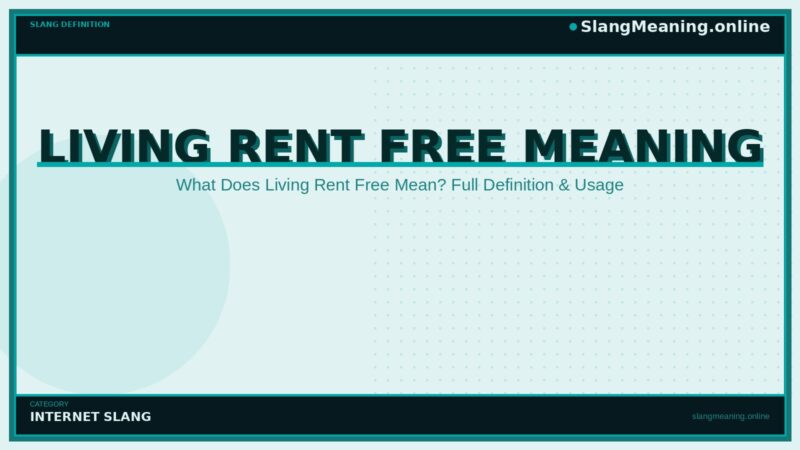 living-rent-free-meaning