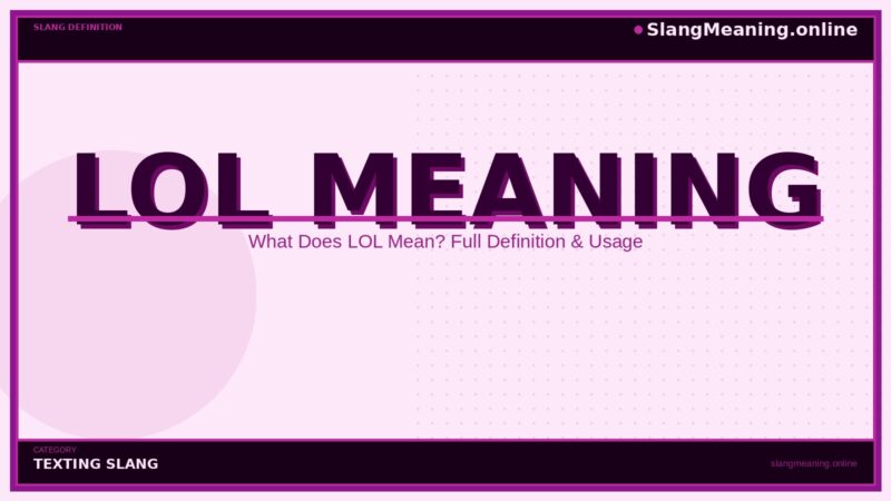 lol-meaning