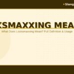 looksmaxxing-meaning