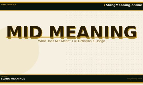 mid-meaning