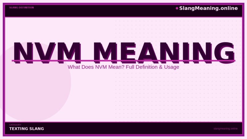 nvm-meaning