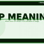 op-meaning