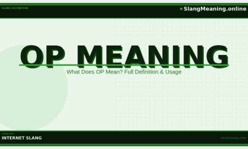 op-meaning