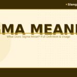 sigma-meaning