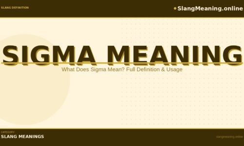 sigma-meaning