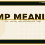 simp-meaning