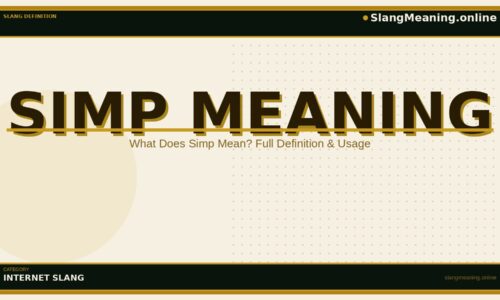 simp-meaning