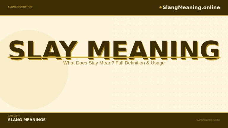 slay-meaning