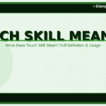 touch-skill-meaning