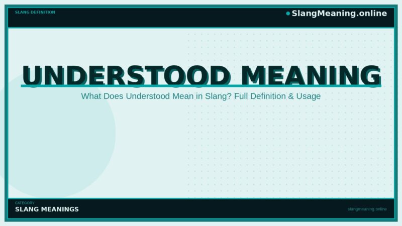 understood-meaning