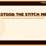 understood-the-stitch-meaning