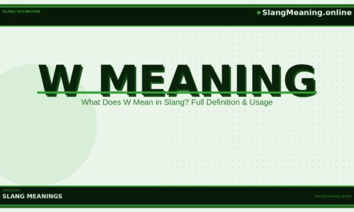 w-meaning