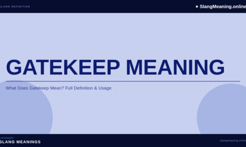 gatekeep-meaning