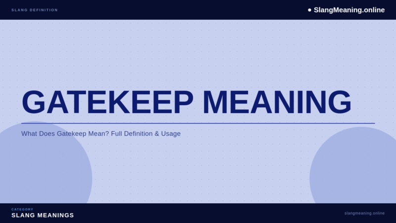 gatekeep-meaning