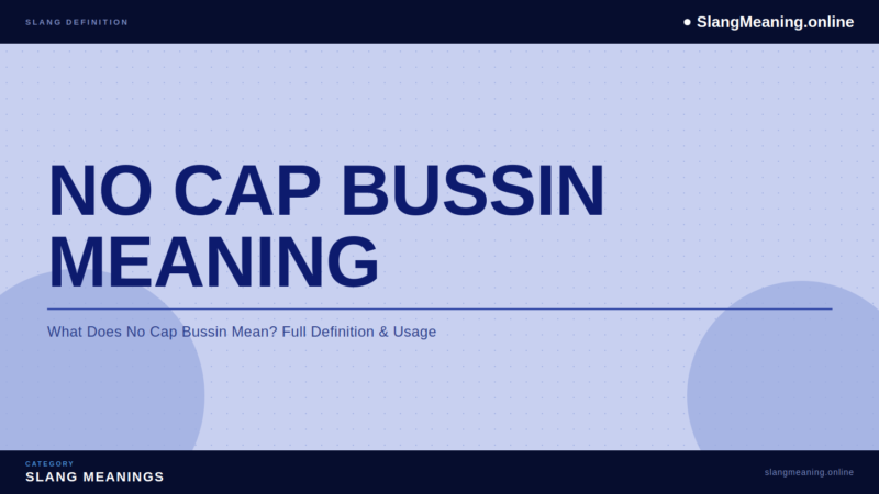 no-cap-bussin-meaning