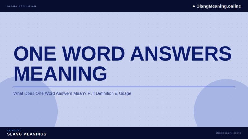 one-word-answers-meaning