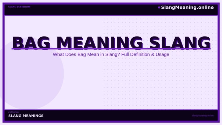bag-meaning-slang