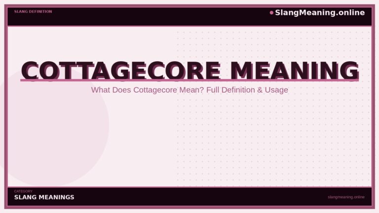 cottagecore-meaning