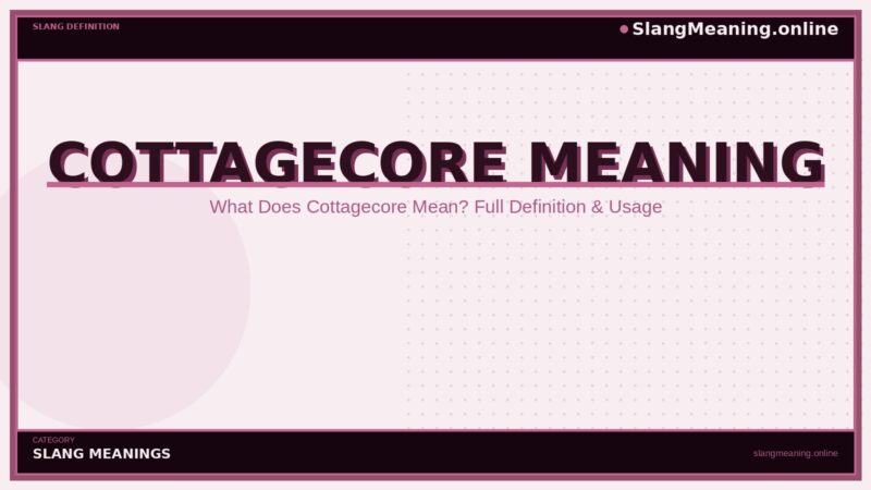 cottagecore-meaning