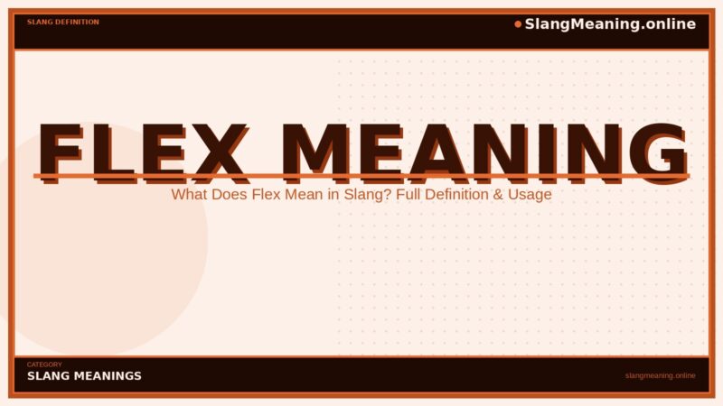 flex-meaning