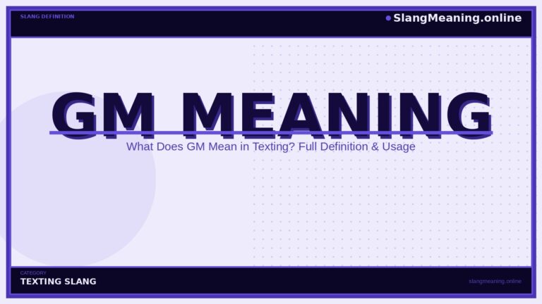 gm-meaning