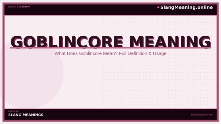 goblincore-meaning