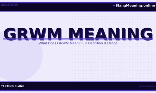 grwm-meaning