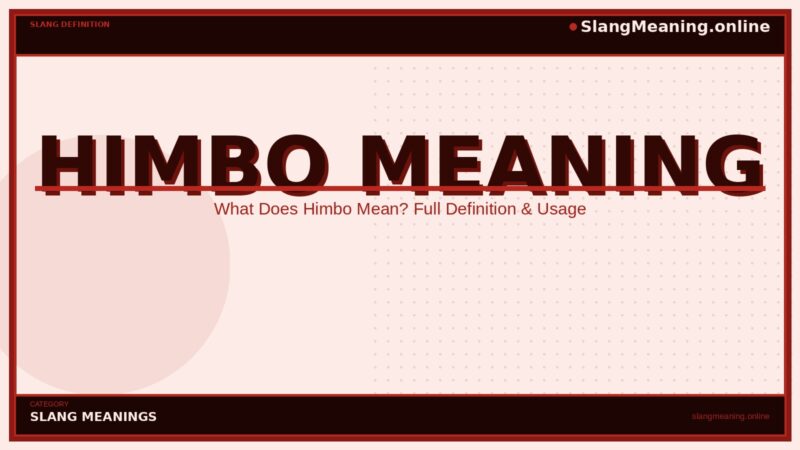 himbo-meaning