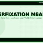 hyperfixation-meaning