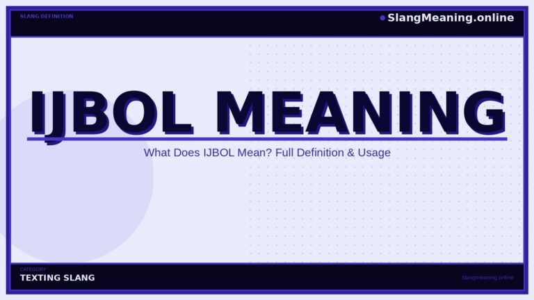 ijbol-meaning