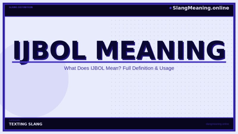 ijbol-meaning