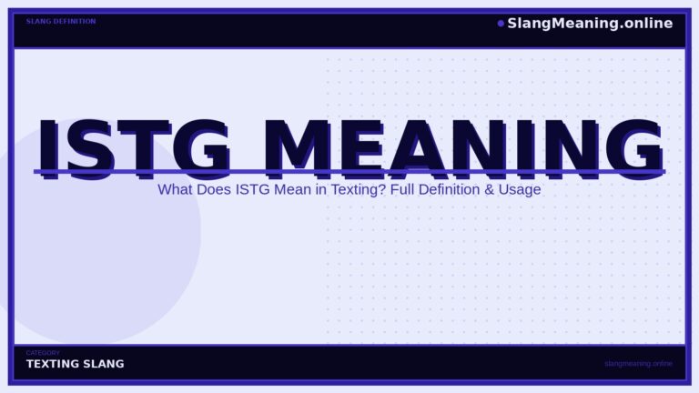 istg-meaning