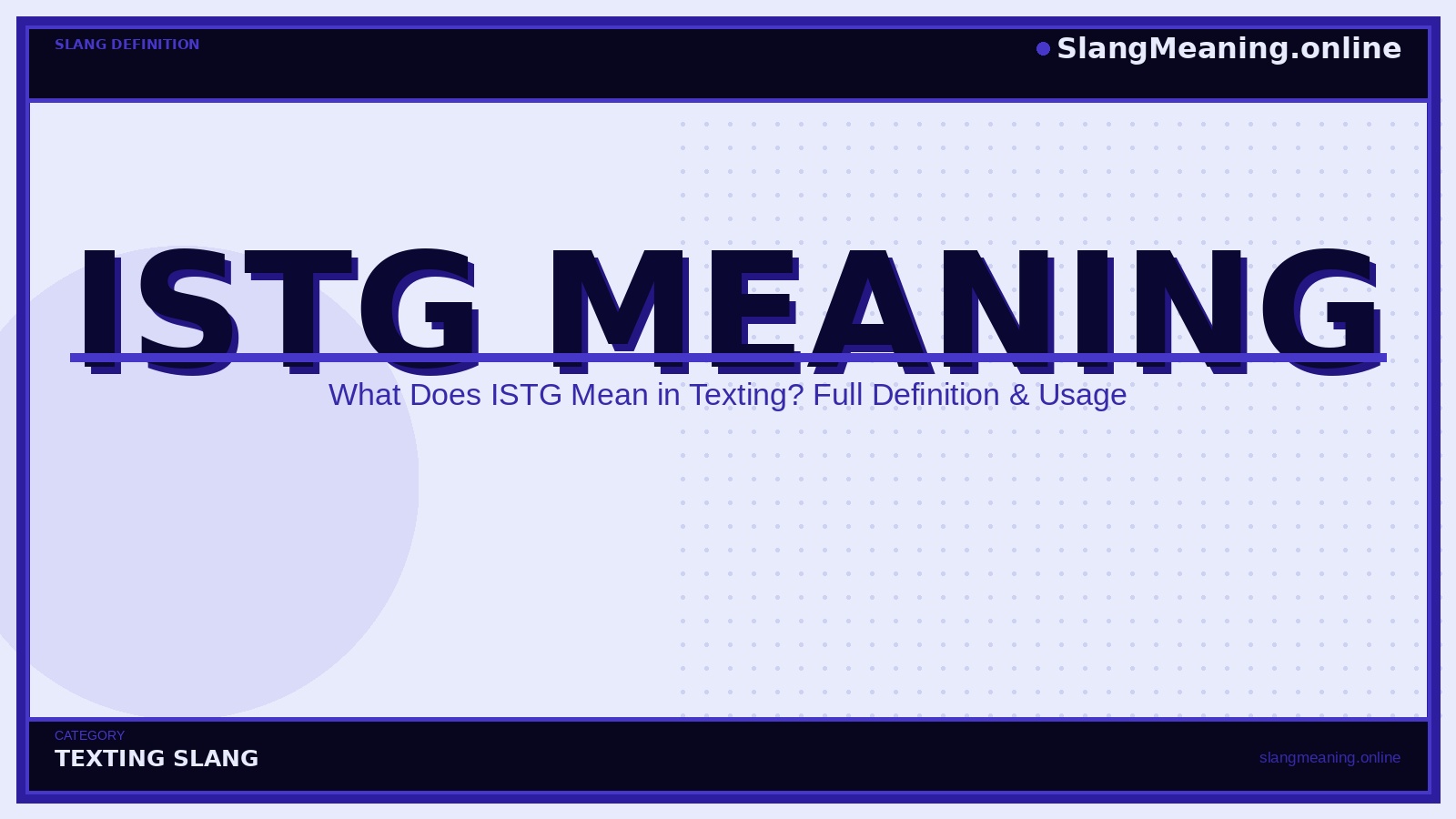 slangmeaning.online-istg-meaning istg-meaning