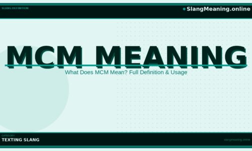 mcm-meaning